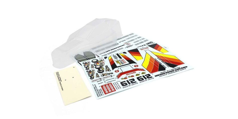 Kyosho Non-Decoration Body (Optima Mid) OTB250