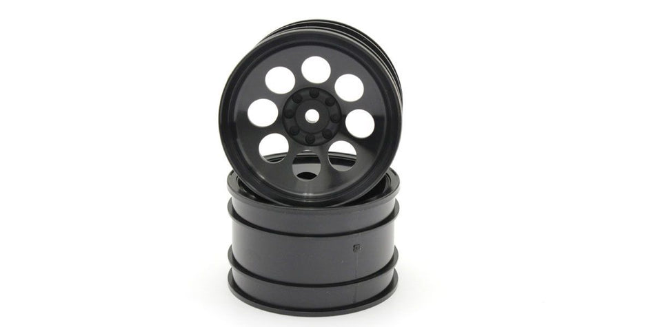 Kyosho 8 Hole Wheel 50mm (Black/2pcs/ Optima) OTH245BK