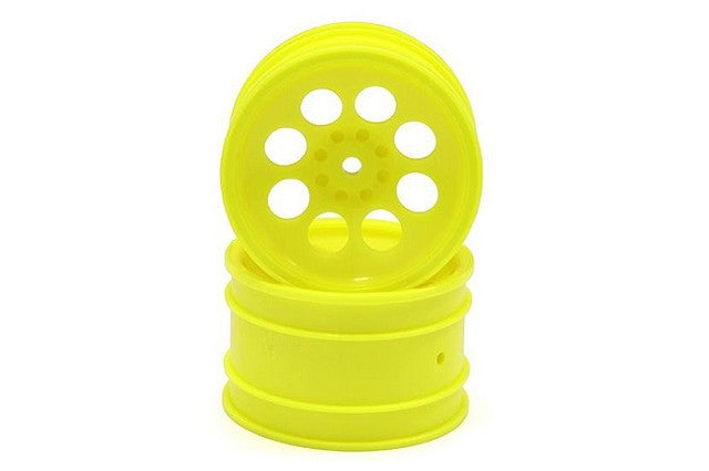 Kyosho 8 Hole Wheel 50mm Yellow (2pcs) for Optima Default Title