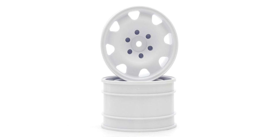 Kyosho 8 Spoke Wheel 50mm (White/2pcs/Optima Mid) OTH246W