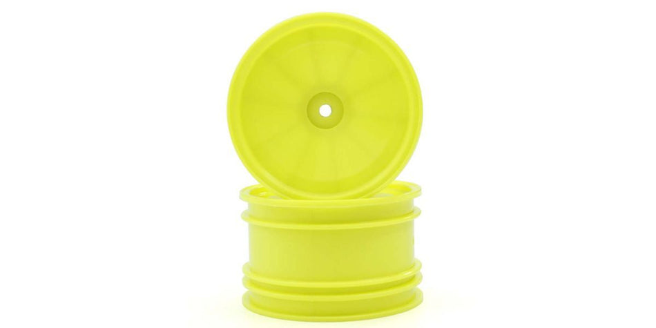 Kyosho 2.2 Dish Wheel (Rear/Yellow/ 2pcs) OTH248Y
