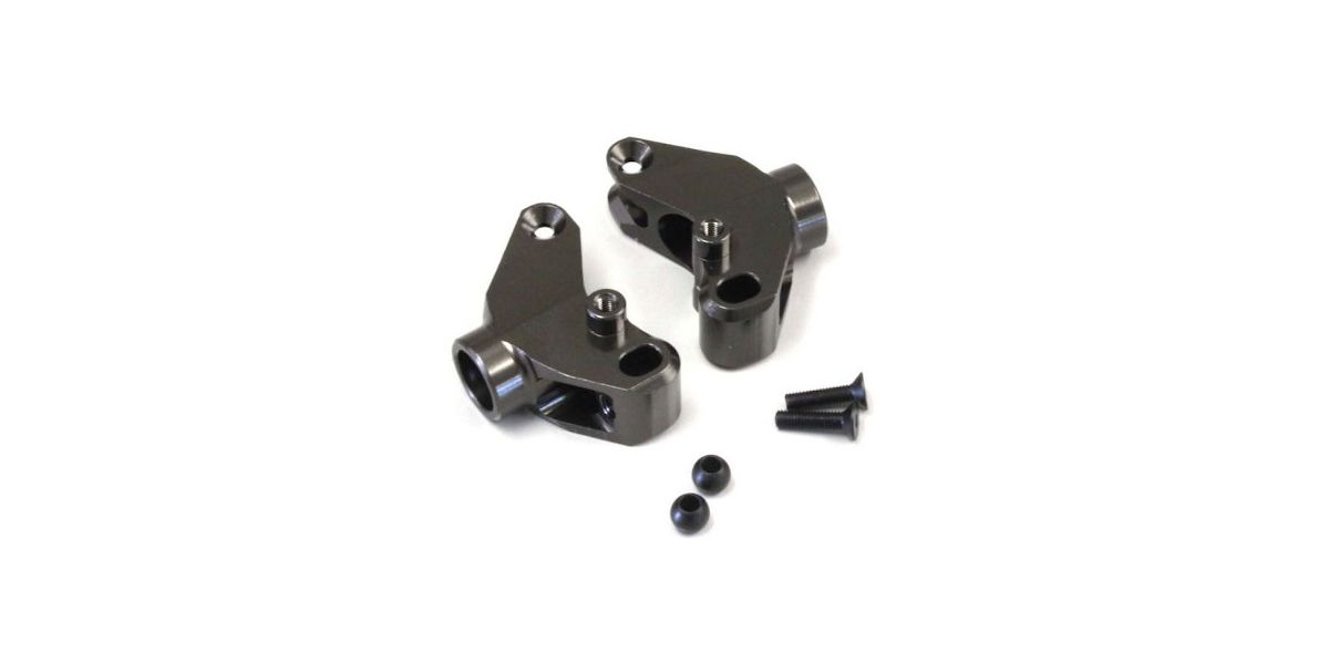 Kyosho Aluminum Rear Hub Carrier Gunmetal Optima Default Title