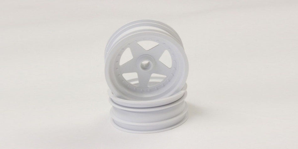 Kyosho 2.2 Front Wheel (2pcs/White/ Scorpion) SCH005W