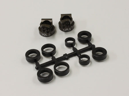 Kyosho V2 Aluminum Rear Hub Set 0 Degree (RB6/ZX/RT/SC) Default Title