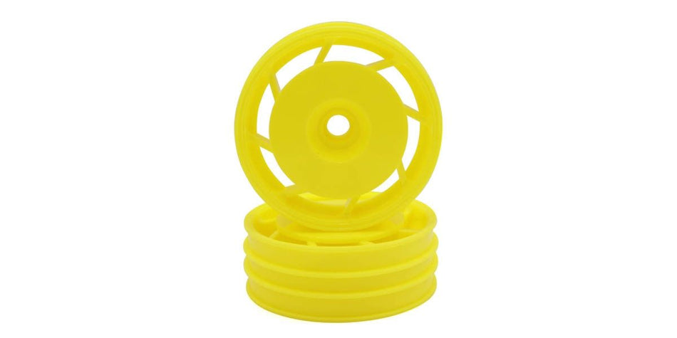 Kyosho 8D Front Wheel 50mm (Yellow/2pcs/Ultima) UTH001Y