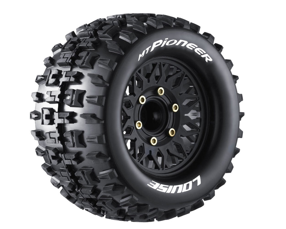 Louise R/C MT-Pioneer Soft, 1/10 Monster Truck Tires, 0 & 1/2 " Offset, LT3202SX