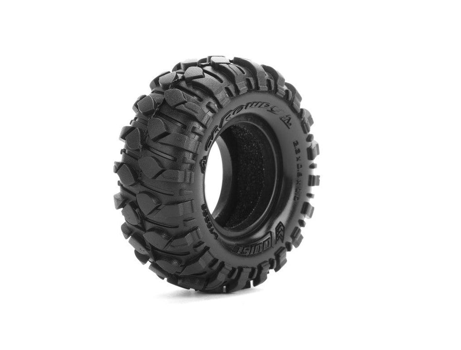 Louise R/C CR-Mallet 1/18, 1/24 1.0" Crawler Tires, 7mm Hex, Super (2) LT3367VI