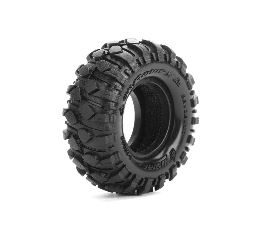 Louise R/C CR-Rowdy 1/18, 1/24 1.0" Crawler Tires, Super Soft,(2) LT3368VI