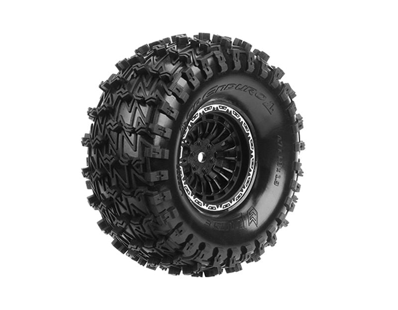 Louise R/C CR-Enduro 1/10 1.9" Crawler Tires, Super Soft, 12mm Hex (2) LT3383VB