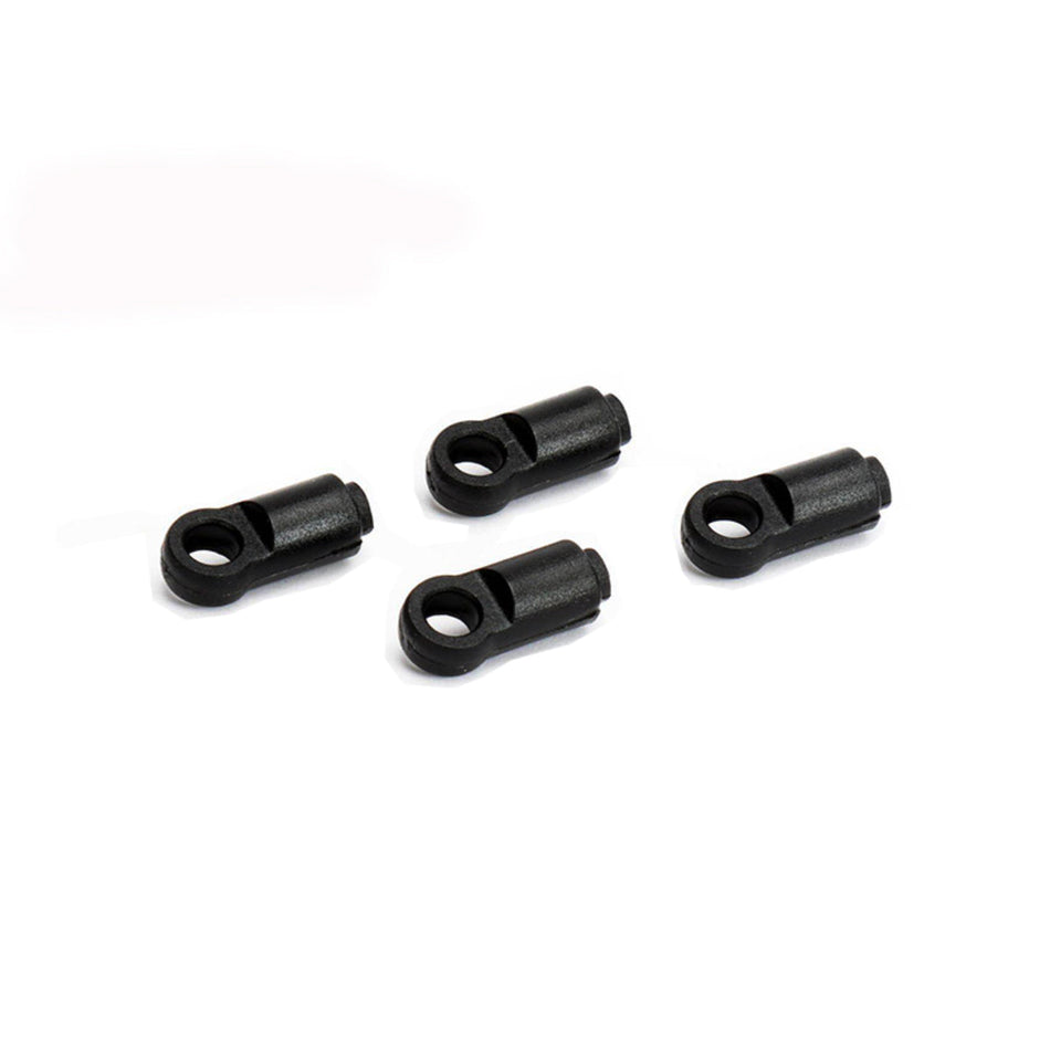 Louise R/C Strong Ball End 4.8mm-Long (4pcs), Fits T410 Drift/Rally NBA334