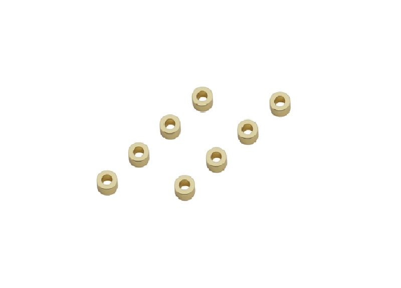 Louise R/C Aluminum Spacer 3x6x4 (8pcs), Fits LDX Drift, LRX Rally, LTX NBA350