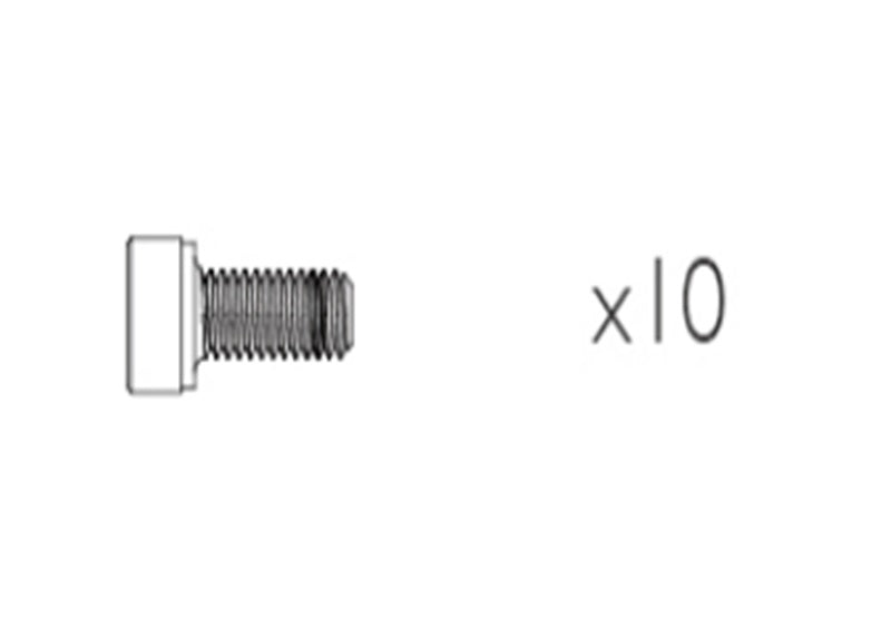 Louise R/C Cap Head Screw M3x8 (10pcs), for LDX Drift, LTX Touring, LM NHA426