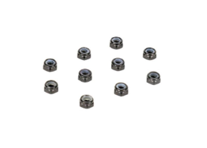 Louise R/C M3 Thin Nylon Locking Hex Nut, for LRX Rally, Fits LDX Drift NHA474