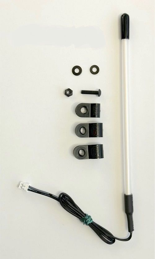 MyTrickRC 120mm Single TrickWhip Light, Green, 12V Bundle WHIP12G12