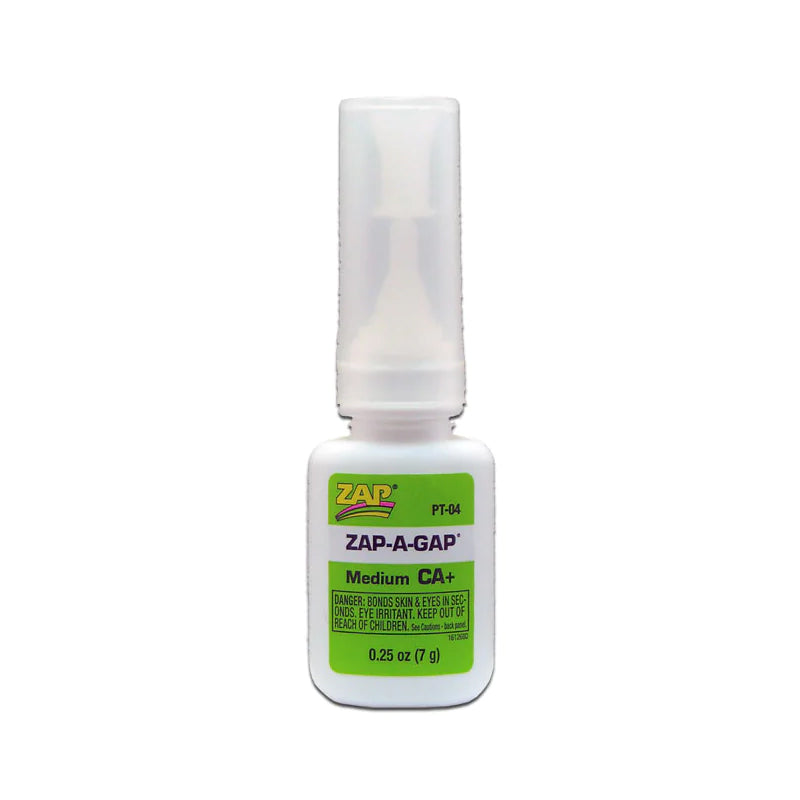 ZAP Glue Zap-A-Gap CA+ Glue 1/4oz  PT-04