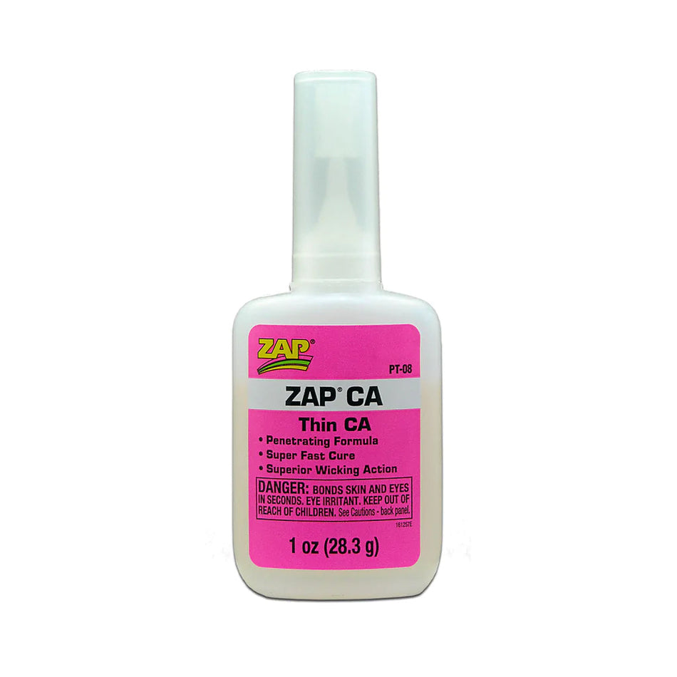 ZAP Glue Zap CA Glue 1oz Bottle  PT-08