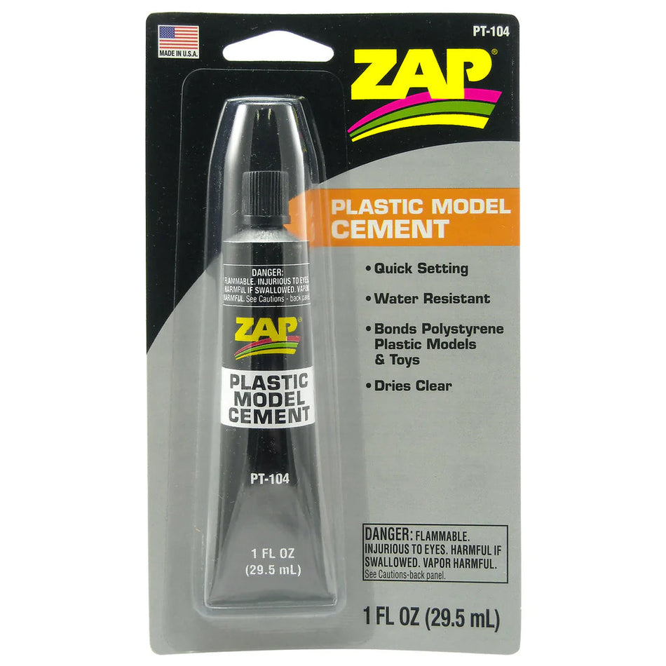 ZAP Glue Plastic Model Cement 1oz  PT-104