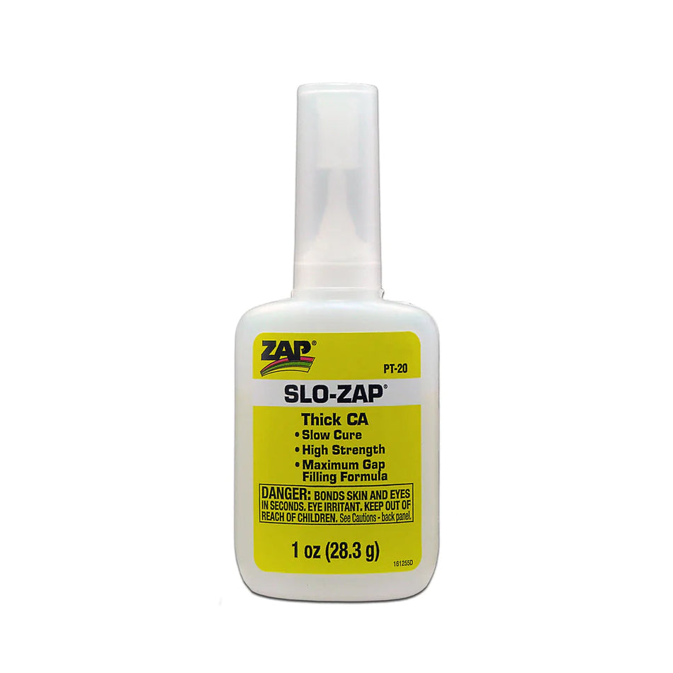 ZAP Glue Slo-Zap (Thick) 1oz Bottle  PT-20