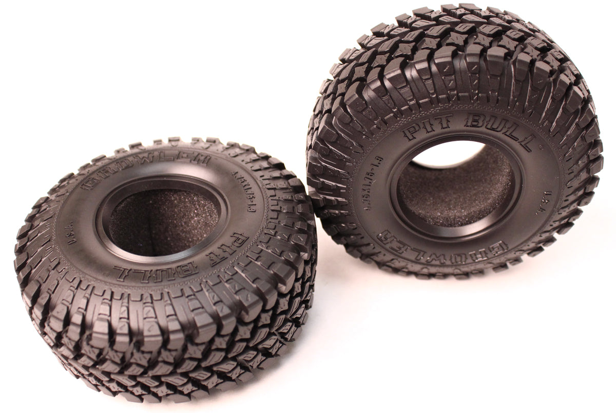 Pit Bull R/C Growler 1.9 Scale Tires, Alien Kompound, w/ Foam Inserts PB9006AK Default Title
