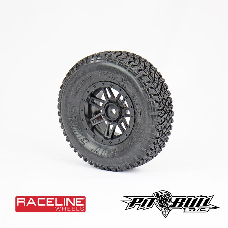 Pit Bull R/C PBX A/T Hardcore 1.9 Scale Tires with Foam Inserts, Alien Compound PB9010NK Default Title