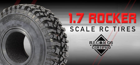 Pit Bull R/C Rocker 1.7 Scale Tires, Alien Kompound with Foam Inserts (2) PB9025AK Default Title