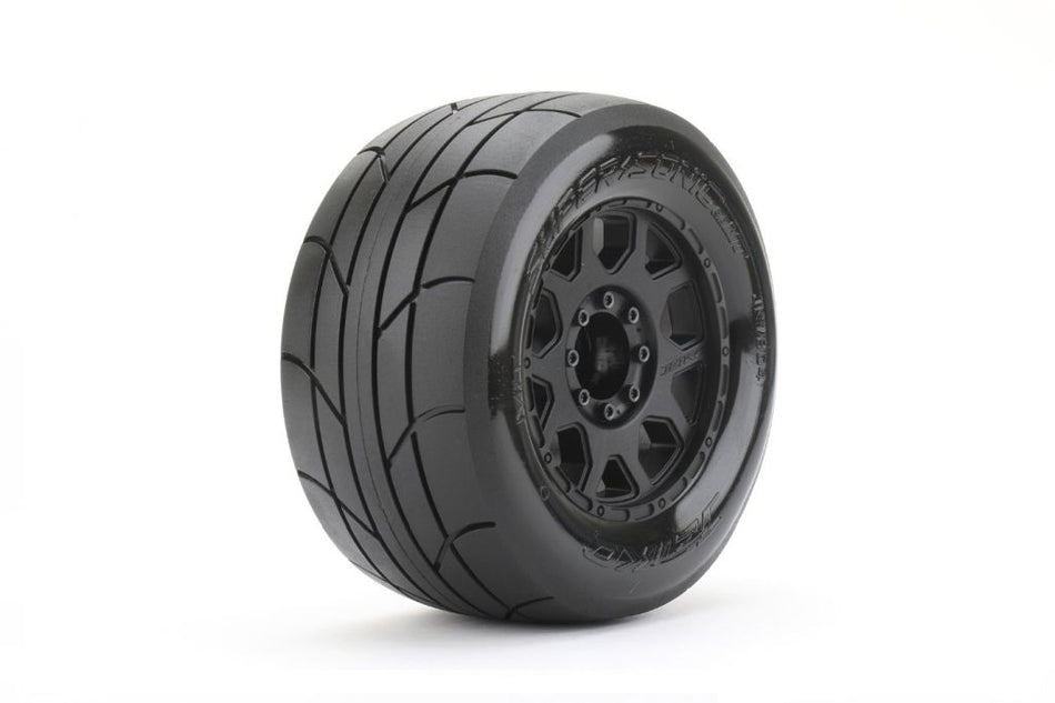 Power Hobby 1/8 MT 3.8 Super Sonic Belted Mounted Tires Removable Hex (2) 1804CBMSGB