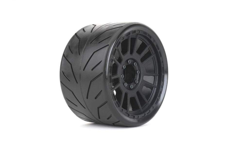 Power Hobby 1/8 MT 4.0 Phoenix Belted Mounted Low Profile Tires Removable Hex (2) 1901CBMSGB