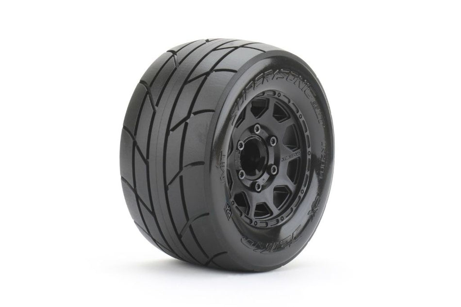 Power Hobby 1/10 2.8 MT Super Sonic Belted Tires (2) Removable Hex 2804CBMSGN