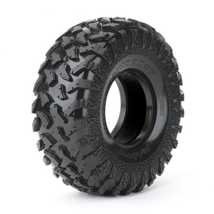 Power Hobby 2.9" Mudboss Tires with Dual Stage Foam for Axial SCX6 2p