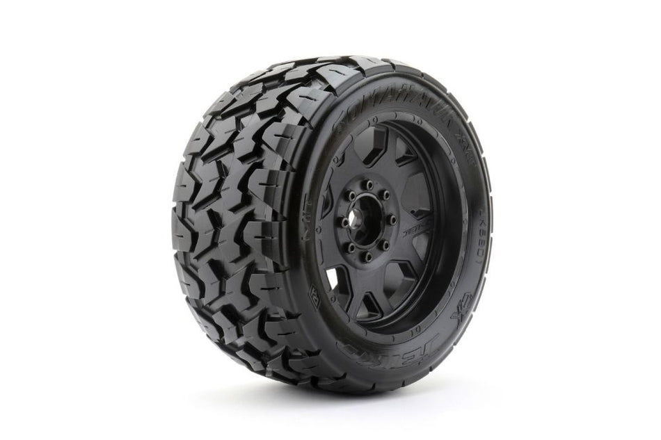 Power Hobby 1/5 Tomahawk Belted Mounted Tires (2) Traxxas X-Maxx Arrma 24mm Hex 5801CBMSGB