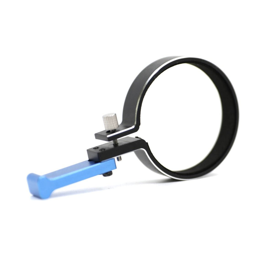 Power Hobby Aluminum One Hand Steering Wheel Trigger Adapter Blue 6020BLUE
