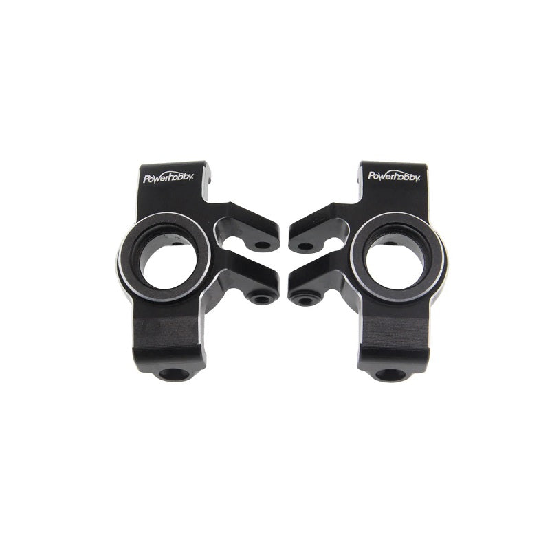 Power Hobby Aluminum Steering Knuckle, Black, for Arrma Mojave Grom 6877BLACK