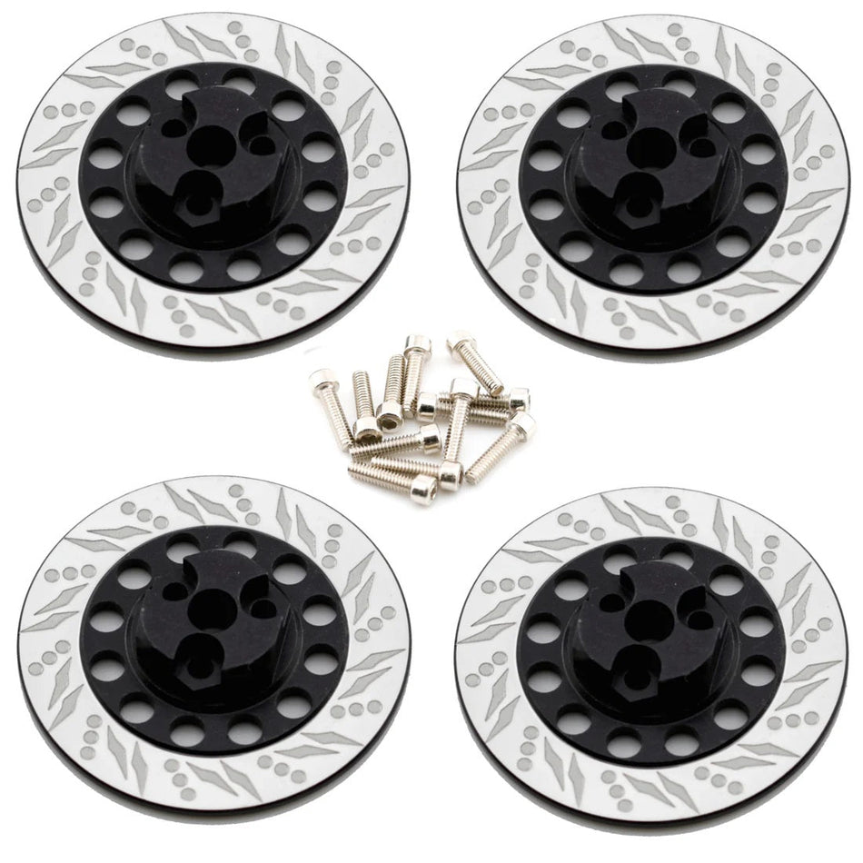 Power Hobby Dummy Disc Brake Hex Black, for Kyosho Fazer 7069BLACK