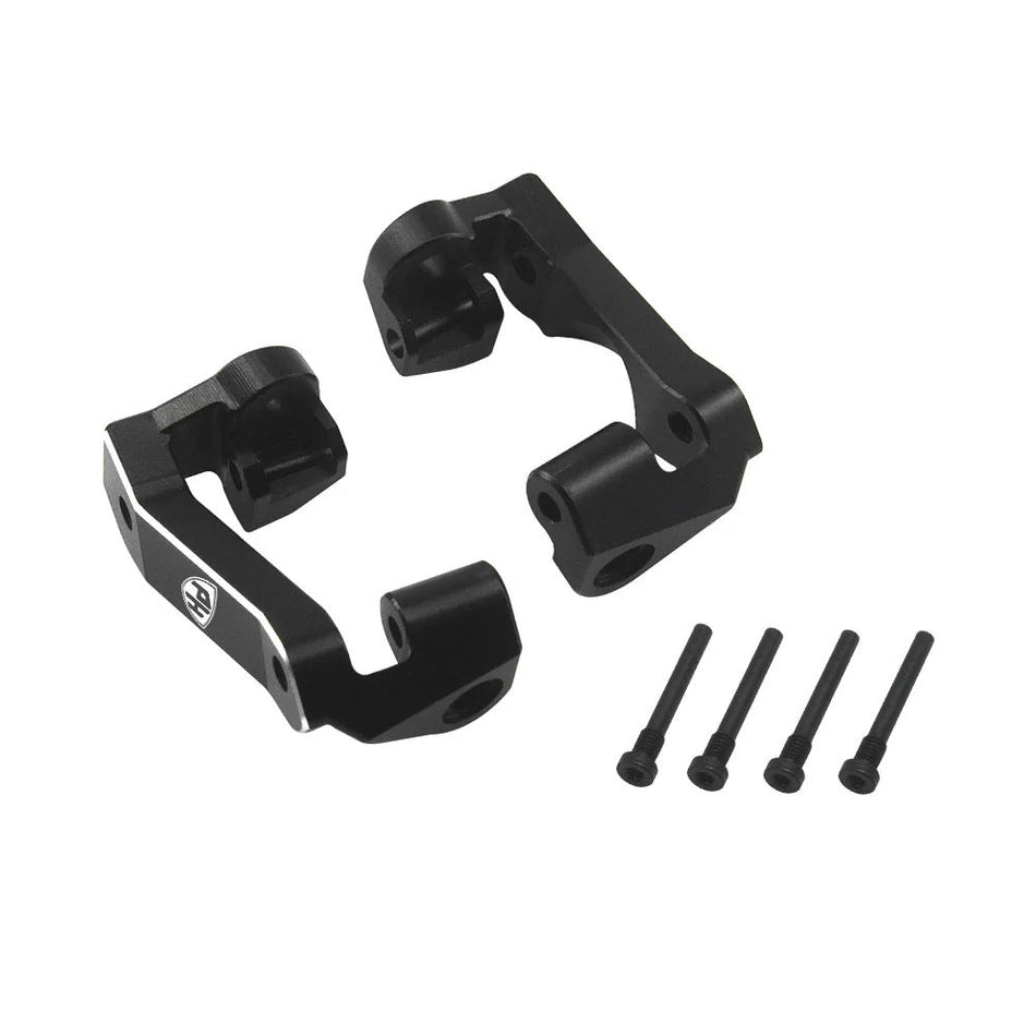 Power Hobby 7075 Aluminum Front C Hub Knuckle Arms Black Traxxas Mini Maxx 7172BLACK