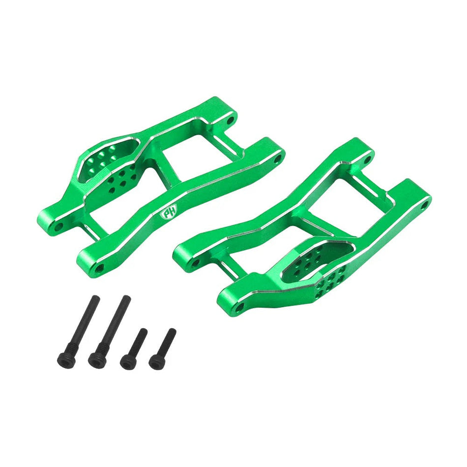 Power Hobby 7075 Aluminum Rear Lower Arms Green, for Traxxas Mini Maxx 7175GREEN