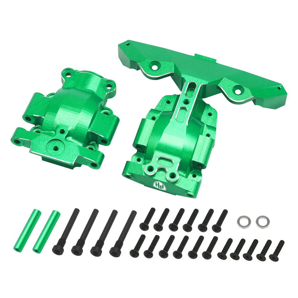 Power Hobby 7075 Aluminum Rear Gearbox Green, for Traxxas Mini Maxx 7178GREEN