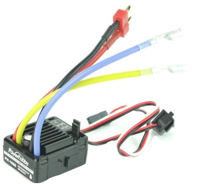 Powerhobby PH-1060 Waterproof Brushed Crawler ESC (2-3S) PH11060 Default Title