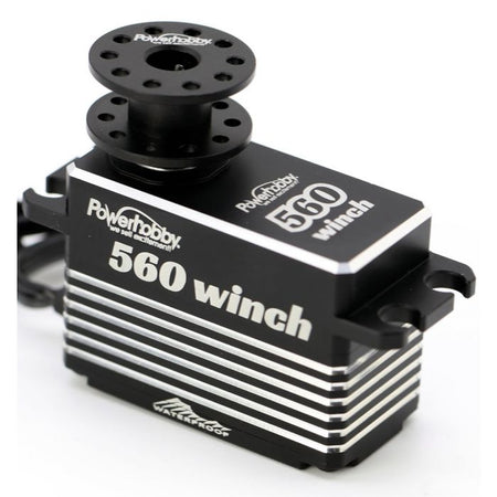 Powerhobby 560 HV Waterproof Low Profile Smart Winch Brushless 33KG Servo PH560WINCH Default Title