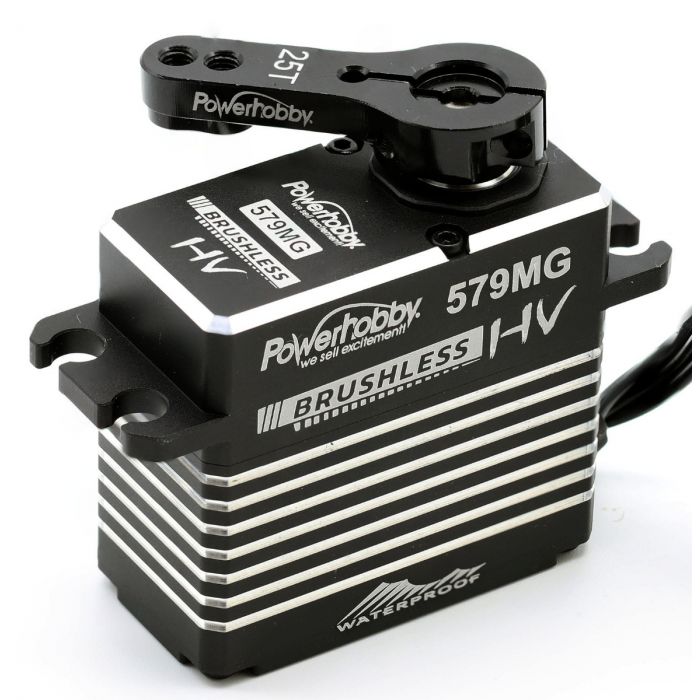 Powerhobby 579MG High Torque High Speed Digital Brushless Servo 0.07/486oz @ 8.4V PH579MG Default Title