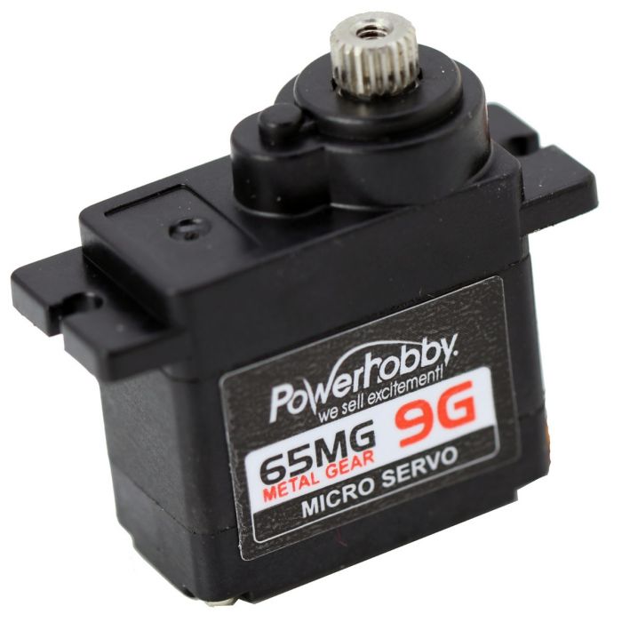 Powerhobby 65MG Metal Gear Digital 9G Micro Servo 0.11sec/30oz @ 6.0V PH65MG Default Title