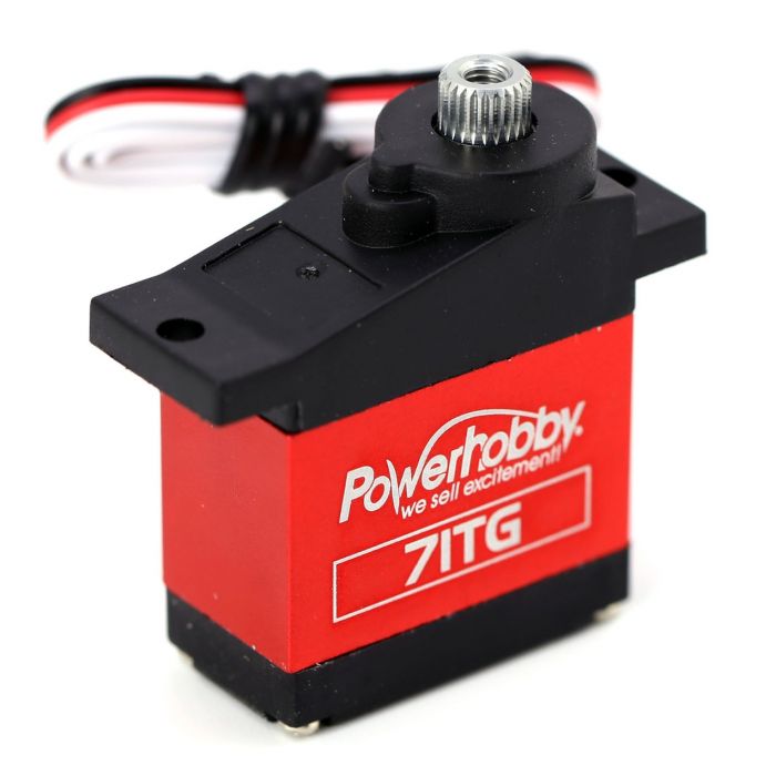 Powerhobby 71TG High Torque 9g Aluminum Titanium Gear Digital Micro Servo 52oz PH71TG Default Title