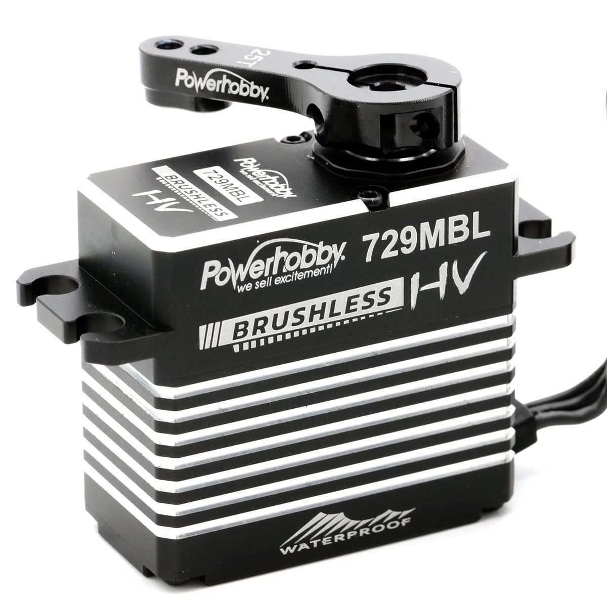 Powerhobby Powerhobby 729MBL High Voltage Waterproof Brushless Steel Gear Servo w/ Aluminum Case PH729MBL Default Title