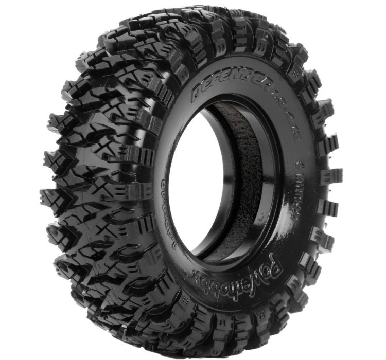 Power Hobby Defender 1.9 4.19 Crawler Tires Dual Stage Soft/Medium
