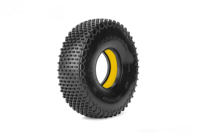 Power Hobby 2.2" Grabber Ultra Soft 1/10 Rock Crawler Tires with Foam PHT3303