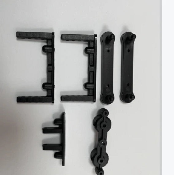 Panda Hobby Body Mount Set, Complete, Fits Tetra 1/18 X1T, X2T K1 X1 6x6, 184042 Default Title