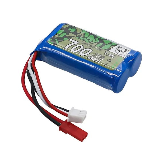 Panda Hobby 7.4V 700mAh Li-ion Battery with JST Connector fits PHTC636081 Default Title