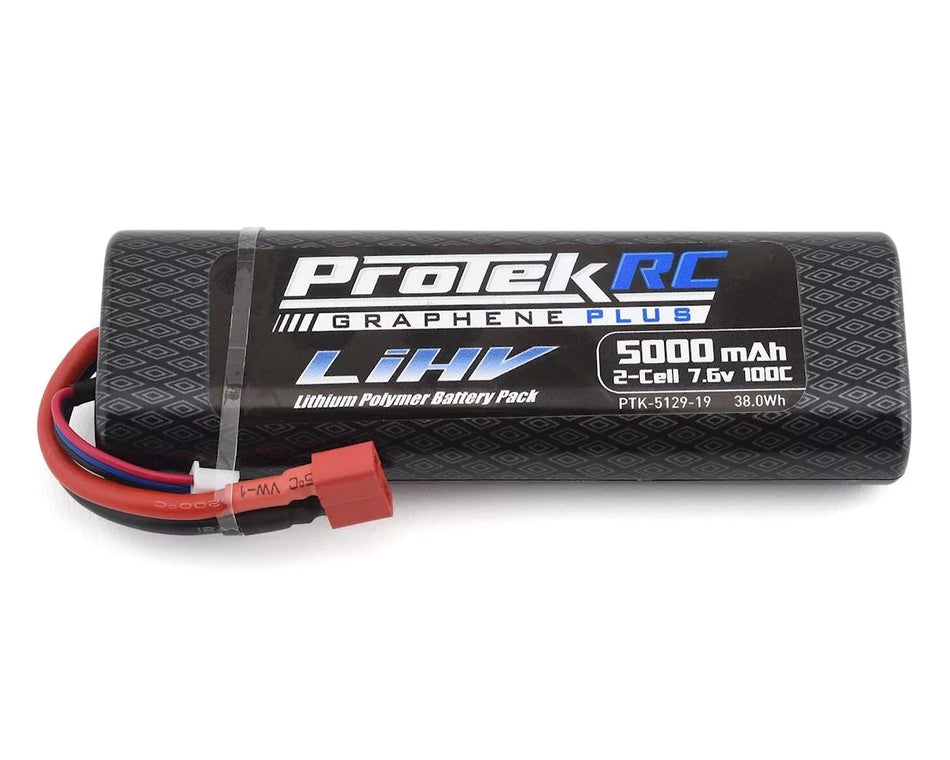 Protek R/C ProTek RC 2S 100C Si-Graphene + HV LiPo Stick Pack TCS