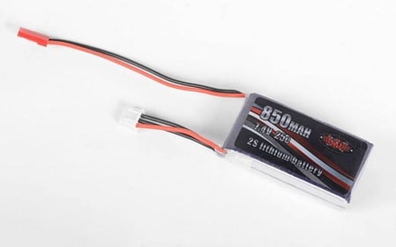 RC4WD 7.4V 850mAh 2S LiPo Battery w/Balance Plug ZE0110