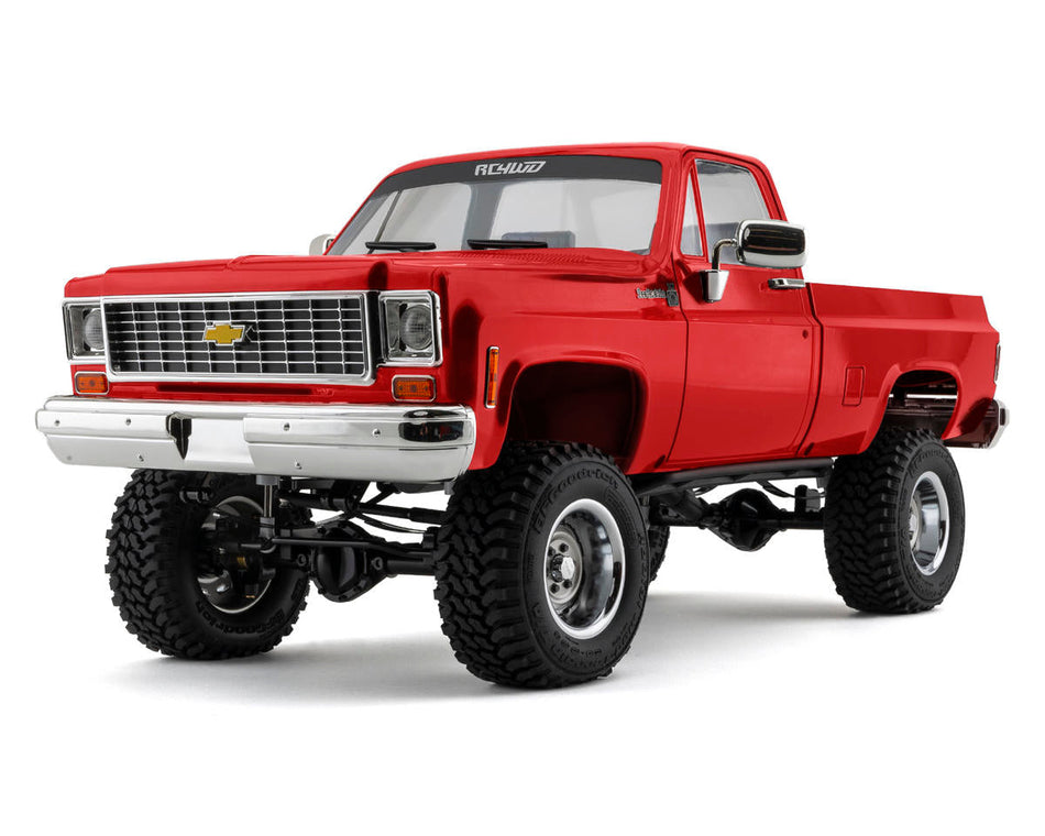 RC4WD Trail Finder 2 "LWB" RTR Scale Truck w/ Chevrolet K10 Scottsdale Hard Body (Red) RC4ZRTR0066