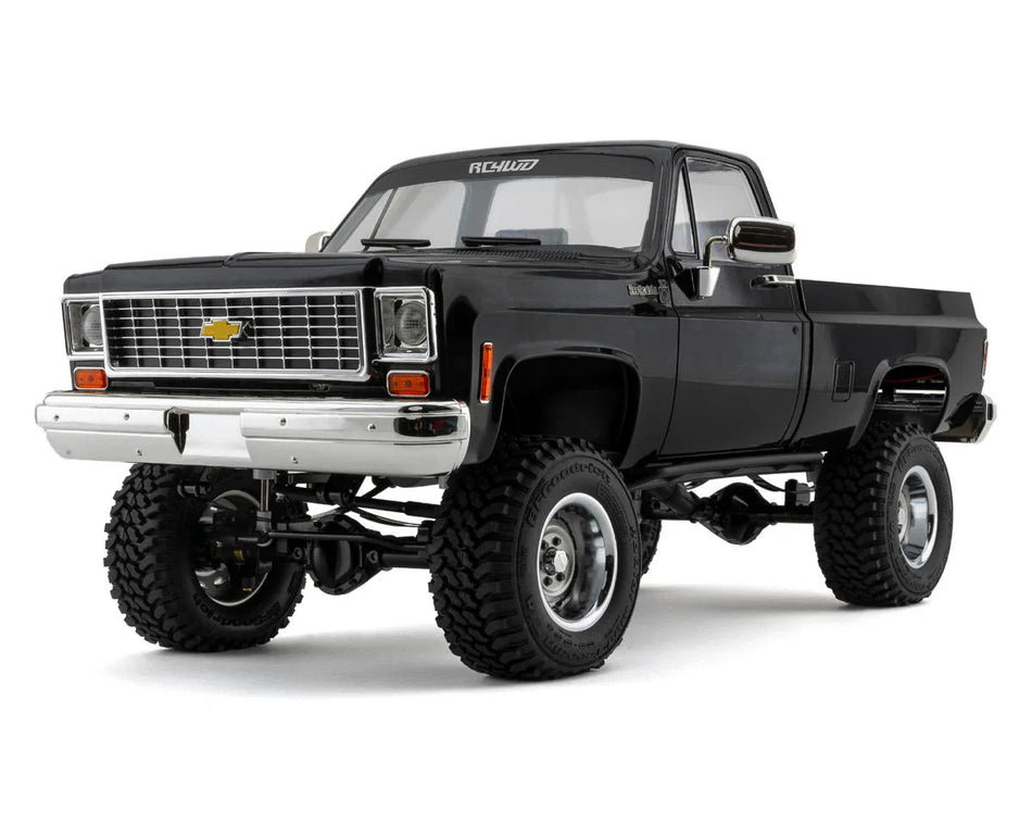 RC4WD Trail Finder 2 "LWB" RTR Scale Truck w/ Chevrolet K10 Scottsdale Hard Body (Black) RC4ZRTR0067